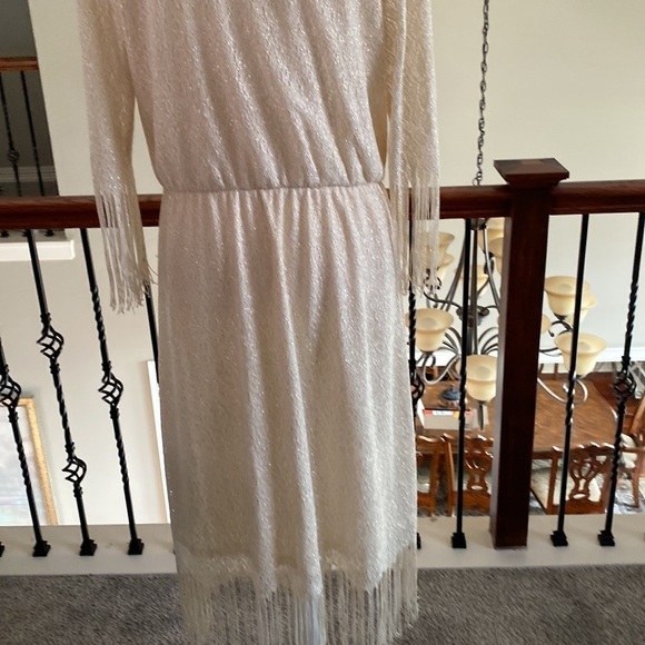 Nurture Women’s Short Sleeve Gold Cocktail Party Dress size L - Picture 7 of 11